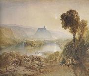 Joseph Mallord William Turner Prudhoe Castle,Northumberland (mk31) oil painting